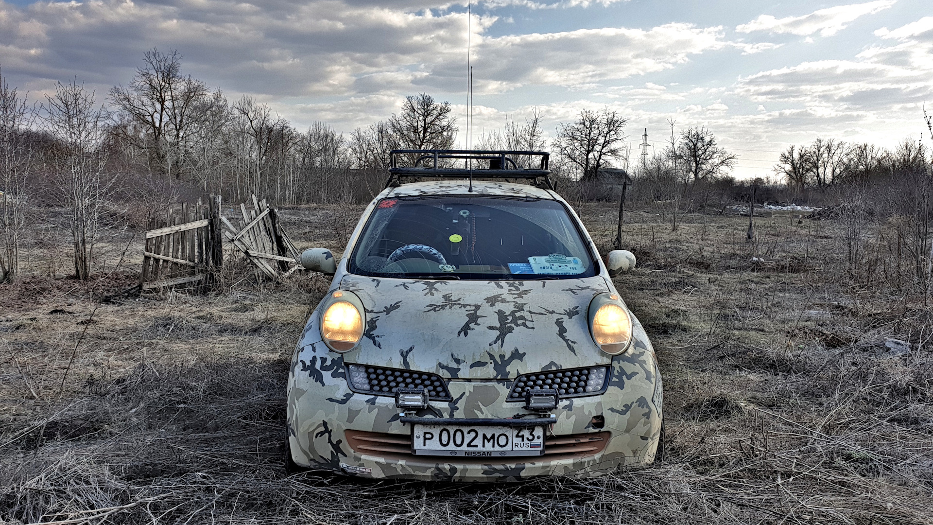 nissan march offroad