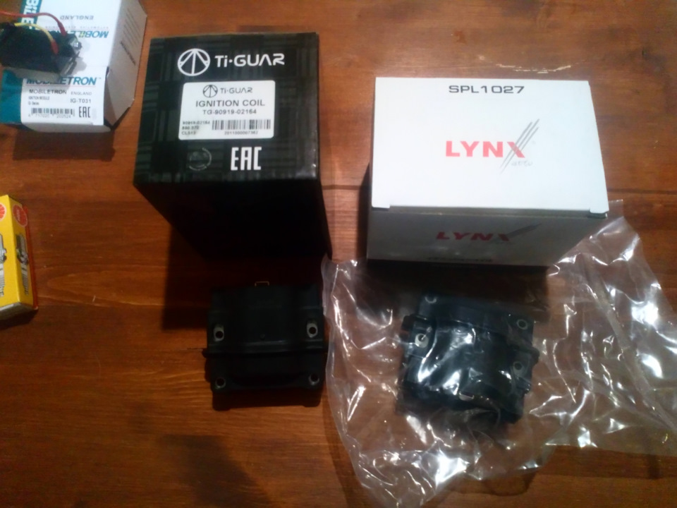 Фото в бортжурнале Toyota Corsa (5G). Запчасти на фото: 9091902164, SPL1027