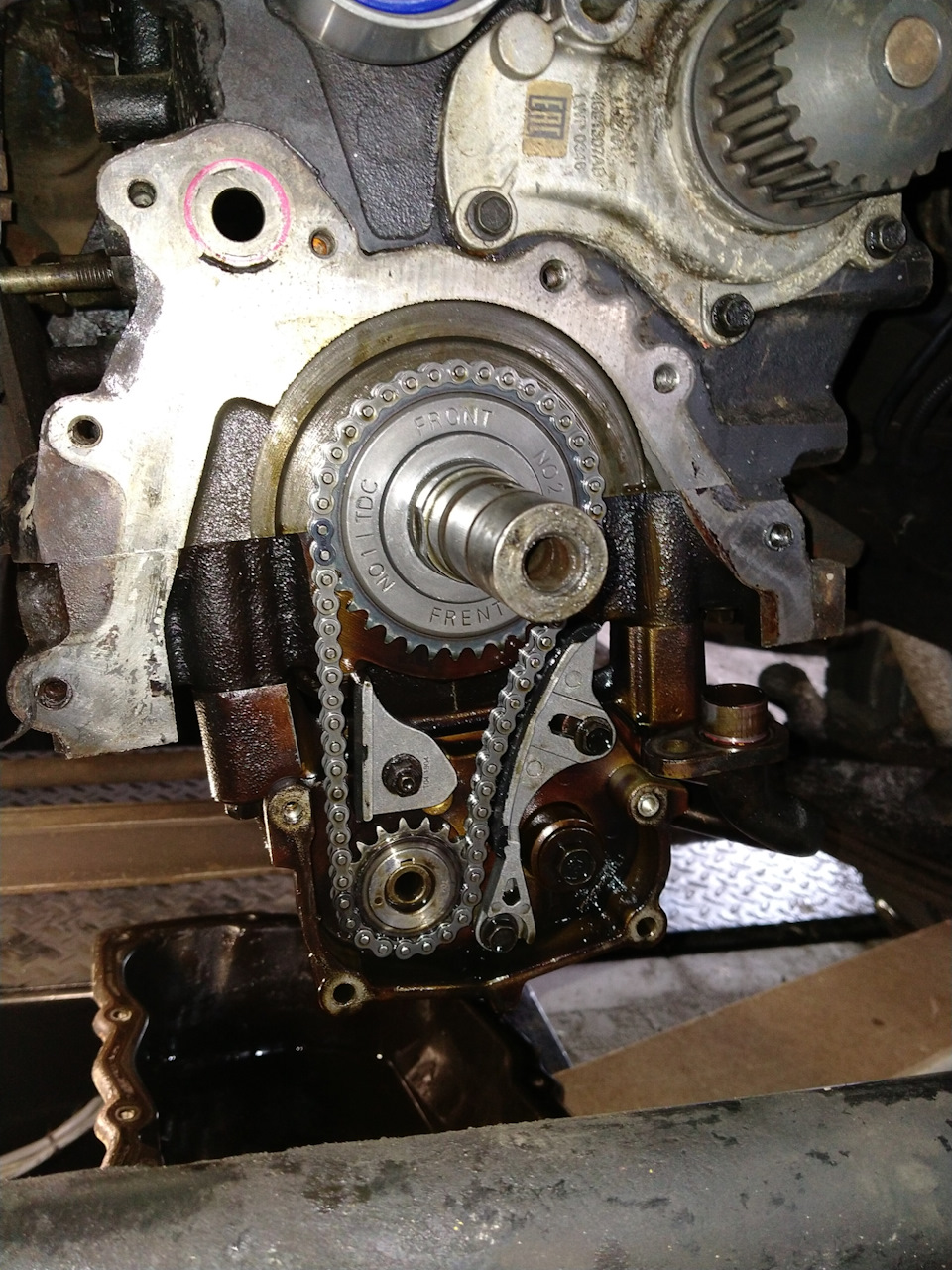 Метки балансировочных валов — ГАЗ Газель, 2,4 л, 2009 года | визит на ...