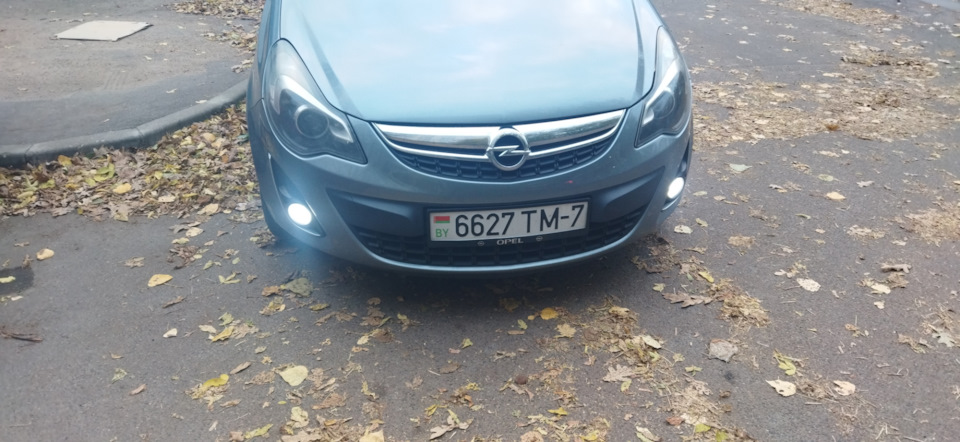 Головной свет Корса д рест — Opel Corsa D, 1,3 л, 2010 года | тюнинг ...