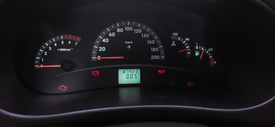 Замена лампочек в приборке — Lada Калина универсал, 1,6 л, 2008 года ...