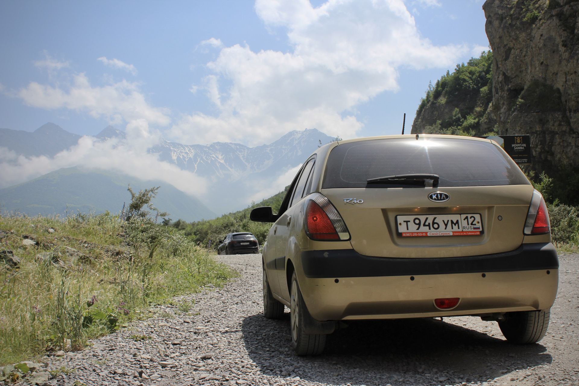 Северная осетия. Глава 4. Путешествие по Осетии, Эльбрус — KIA Rio (2G),  1,4 л, 2009 года | путешествие | DRIVE2