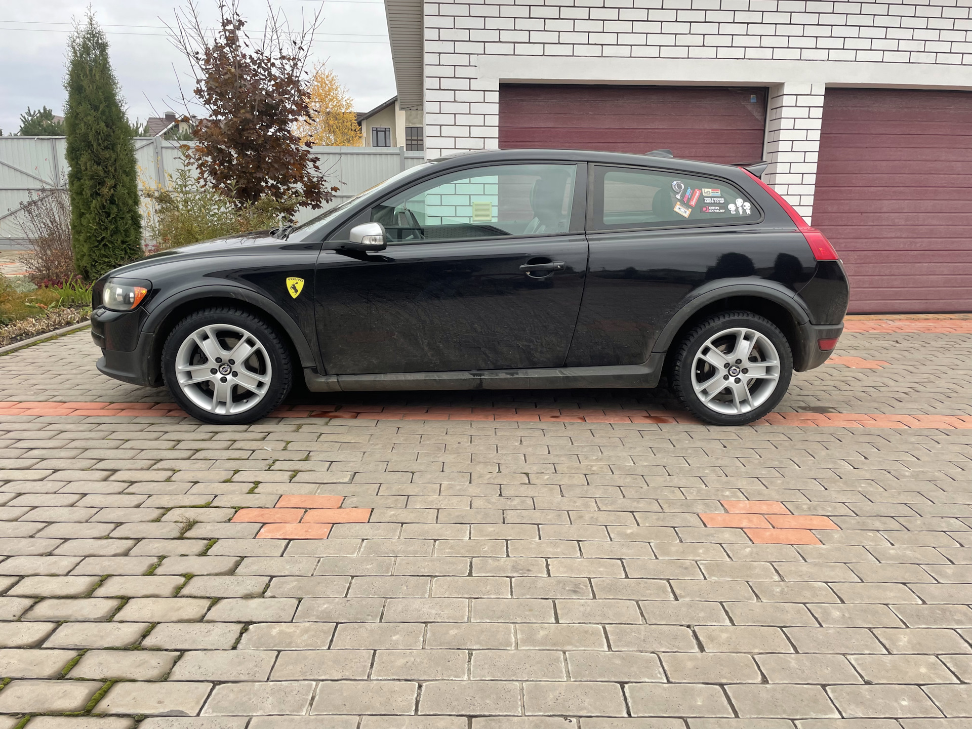 Сезонная смена колёс. Stock look — Volvo C30, 2,5 л, 2008 года | шины ...