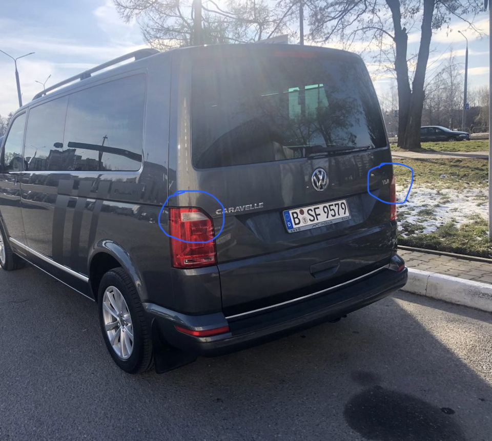 Фонари заднего хода — подскажите как у Вас. — Volkswagen Caravelle (T6), 2  л, 2017 года | электроника | DRIVE2