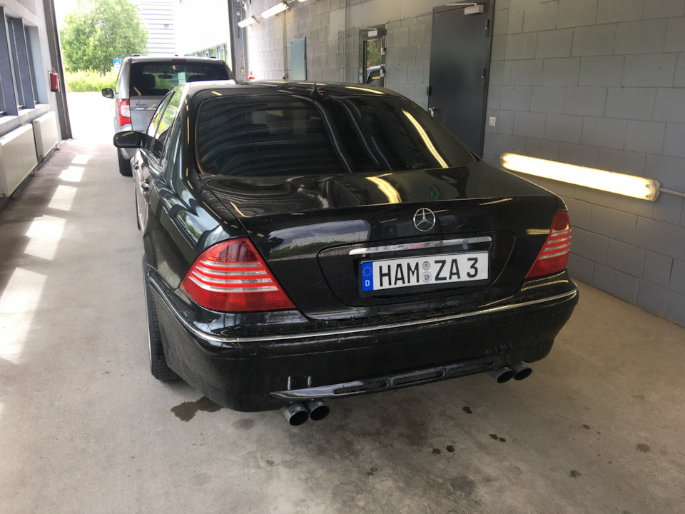 Фото в бортжурнале Mercedes-Benz S-Class (W220)