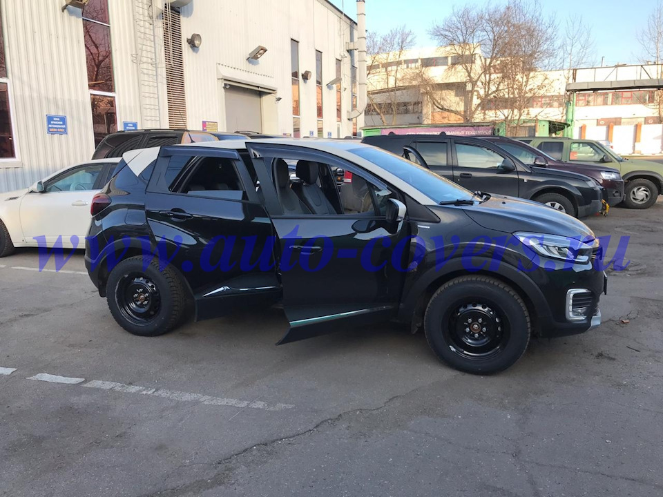 Чехлы на Рено Каптур "Кожа под защитой". — auto-covers.ru на DRIVE2