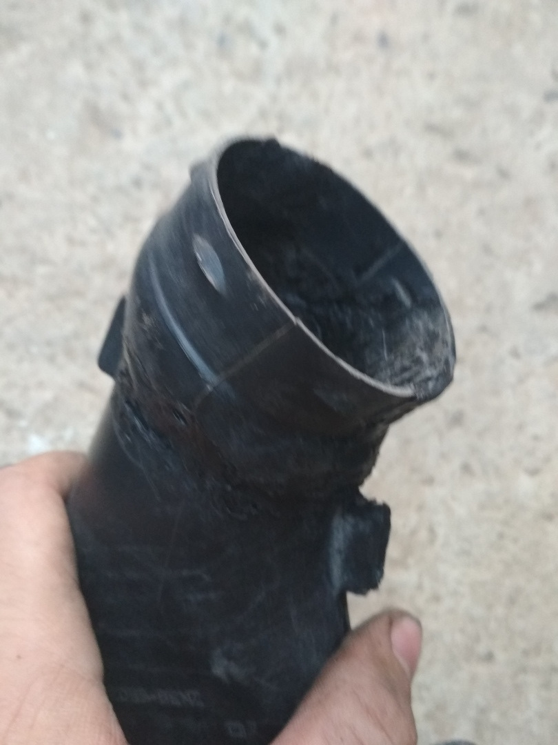 Косметические порядки.ч2 Ремонт наконечника воздуховода и коврик в ...