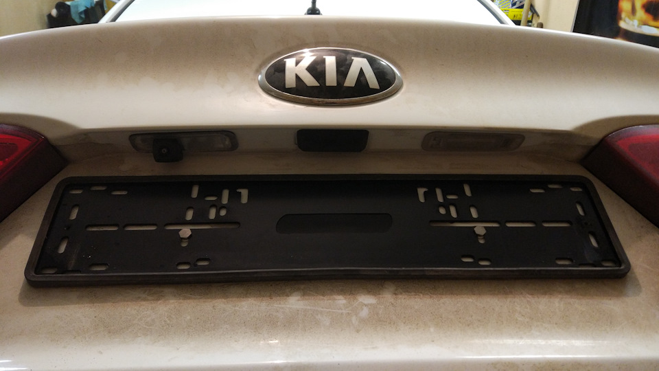 кнопка открывания багажника — KIA Rio (3G), 1,6 л, 2015 года | тюнинг ...