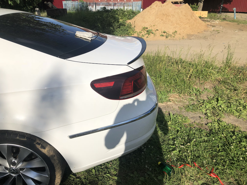 Лип спойлер — Volkswagen Passat CC, 1,8 л, 2012 года | тюнинг | DRIVE2