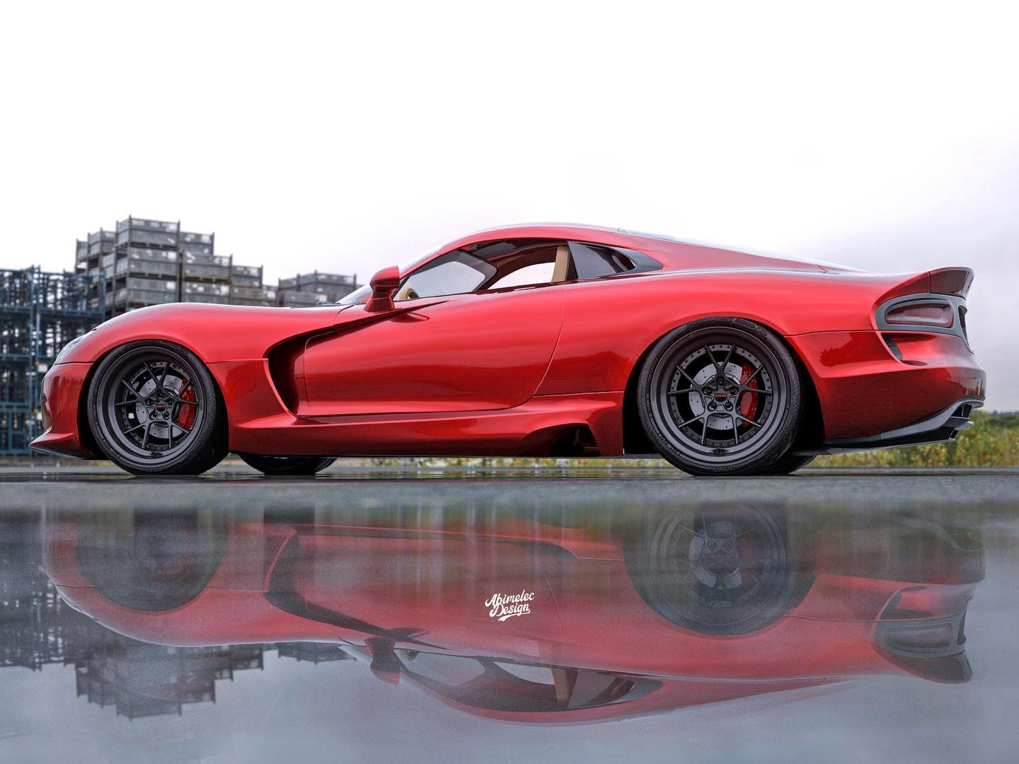 Dodge Viper srt 2017 салон