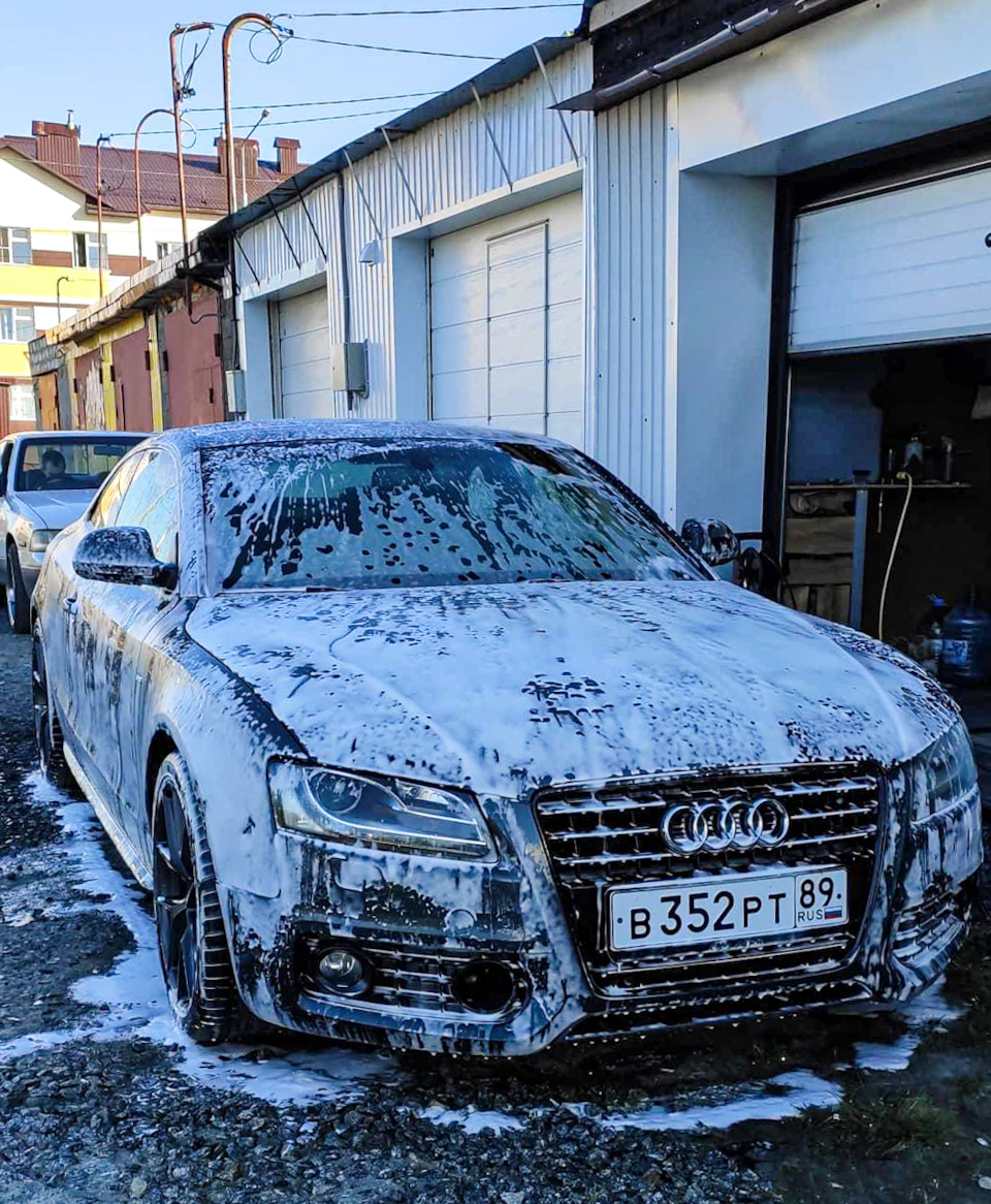 §8.9.Эстетика: Селектор КПП и Дымовая шашка CarMate — Audi A5 (1G), 3,2 ...