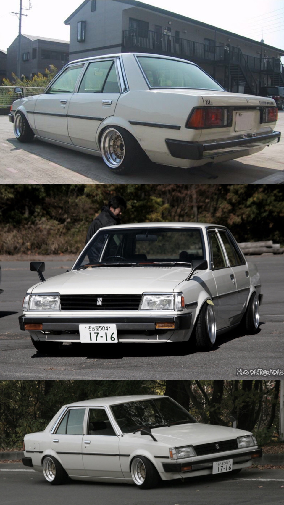 С корабля на бал или же новые SSR MK2 r13 7-7,5j на мою замазку — Toyota  Sprinter (70), 1,5 л, 1981 года | колёсные диски | DRIVE2