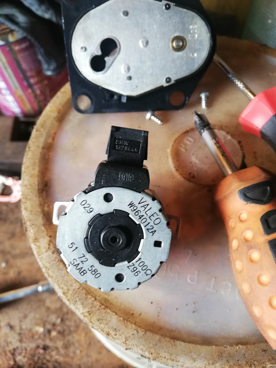 5172580 Мотор привода заслонки отопителя салона GM | Запчасти на DRIVE2