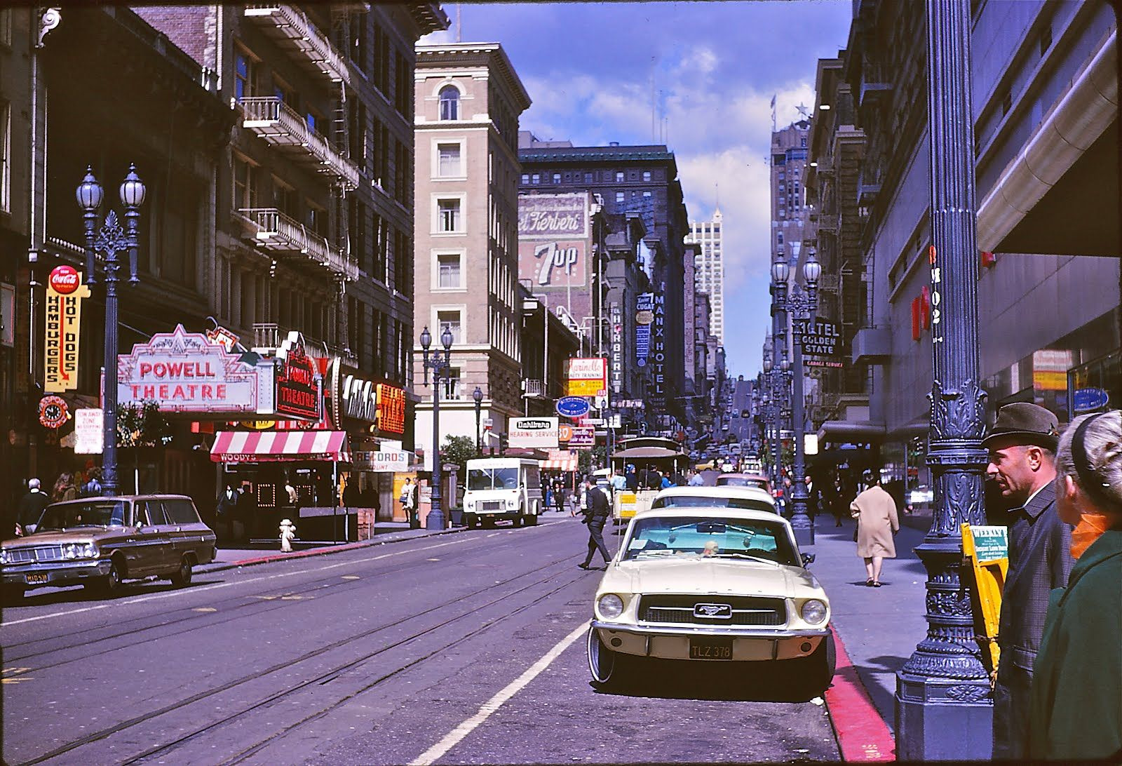 Улицы Сан-Франциско 70е годы