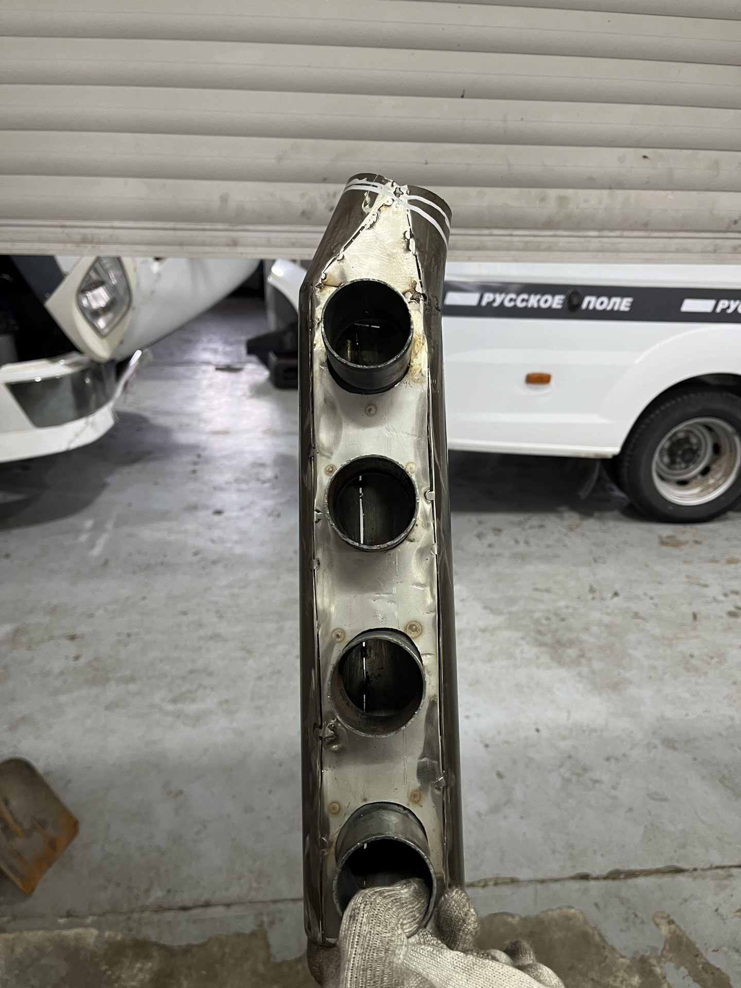 Самодельный ресивер на шеснарь — Lada 21033, 1,7 л, 1985 года | своими ...