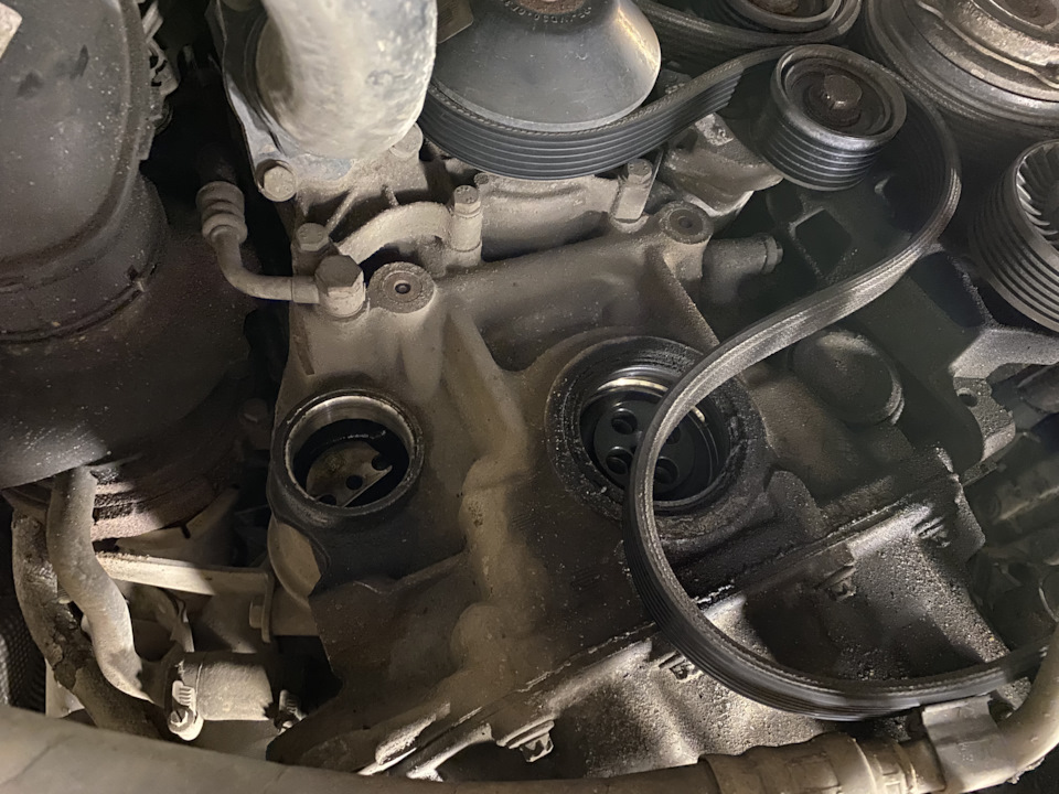 Замена пробок балансирных валов. — BMW 3 series Touring (E91), 2 л ...