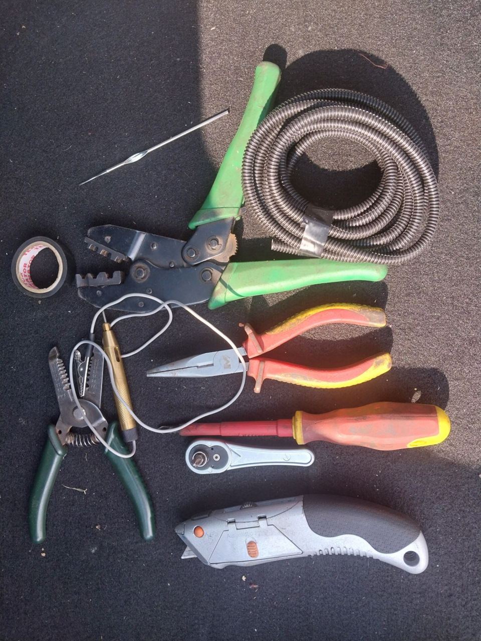 Замена гидрокорректора фар. — Lada Гранта лифтбек, 1,6 л, 2015 года ...