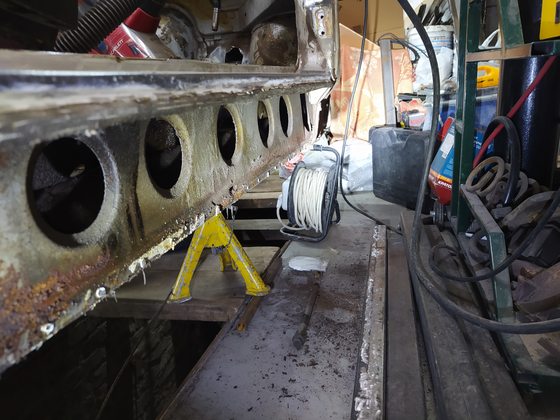 Пороги — Lada 4x4 5D, 1,7 л, 2001 года | кузовной ремонт | DRIVE2