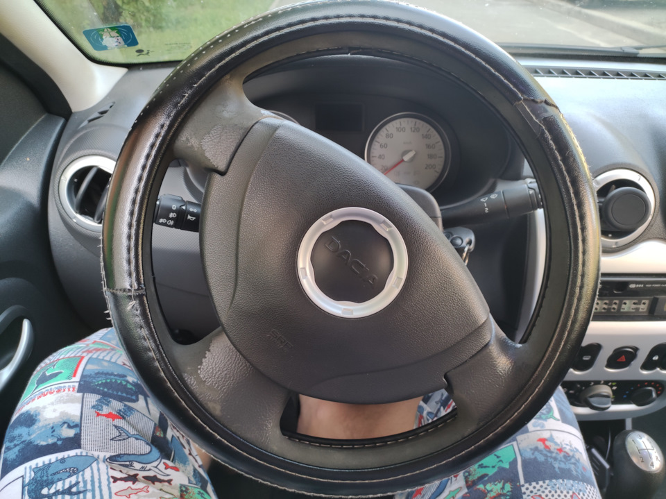 Перетяжка руля Логан — Dacia Logan MCV (1G), 1,5 л, 2010 года | тюнинг ...