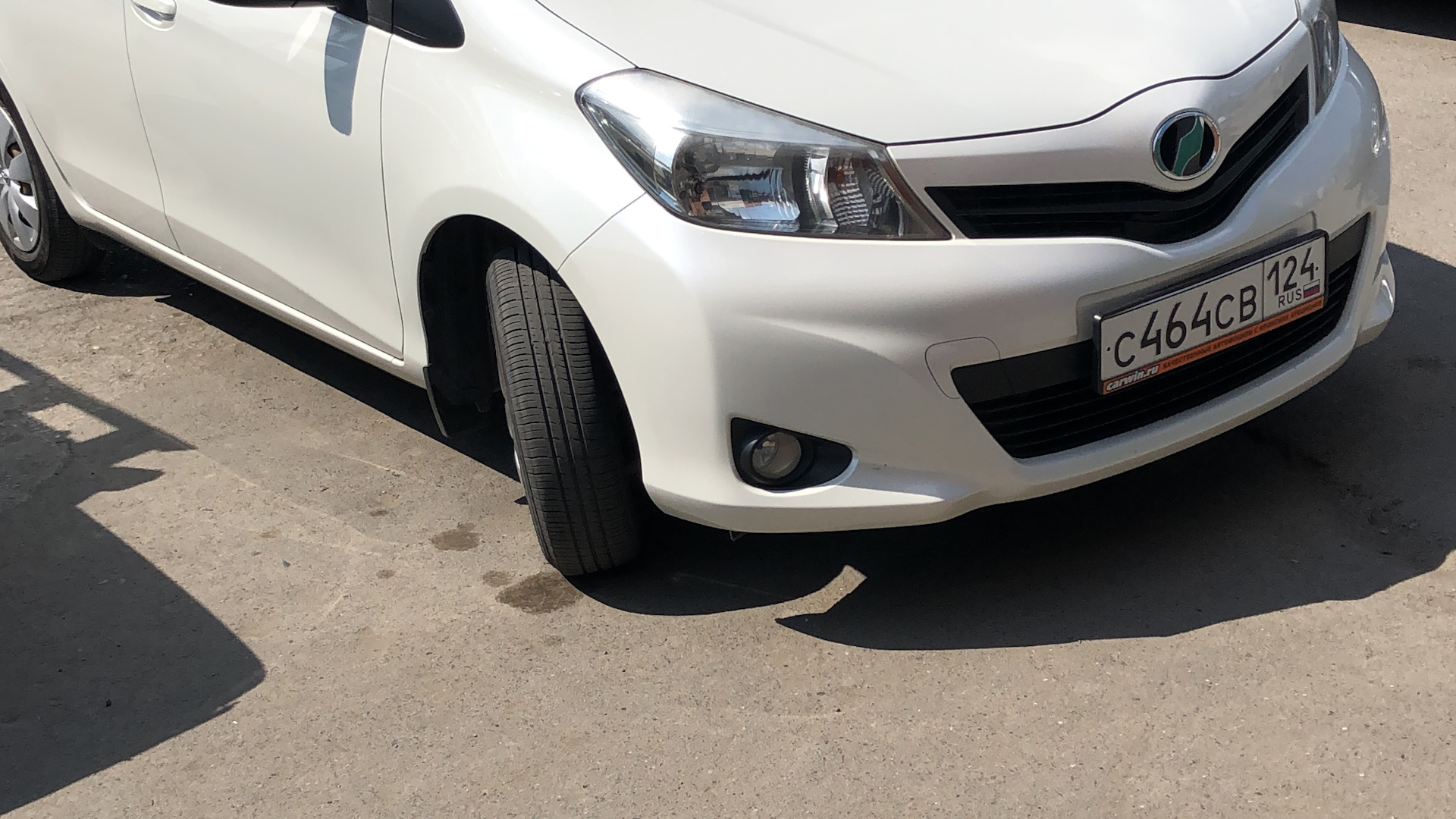 Toyota Vitz (130) 1.0 бензиновый 2012 | на DRIVE2