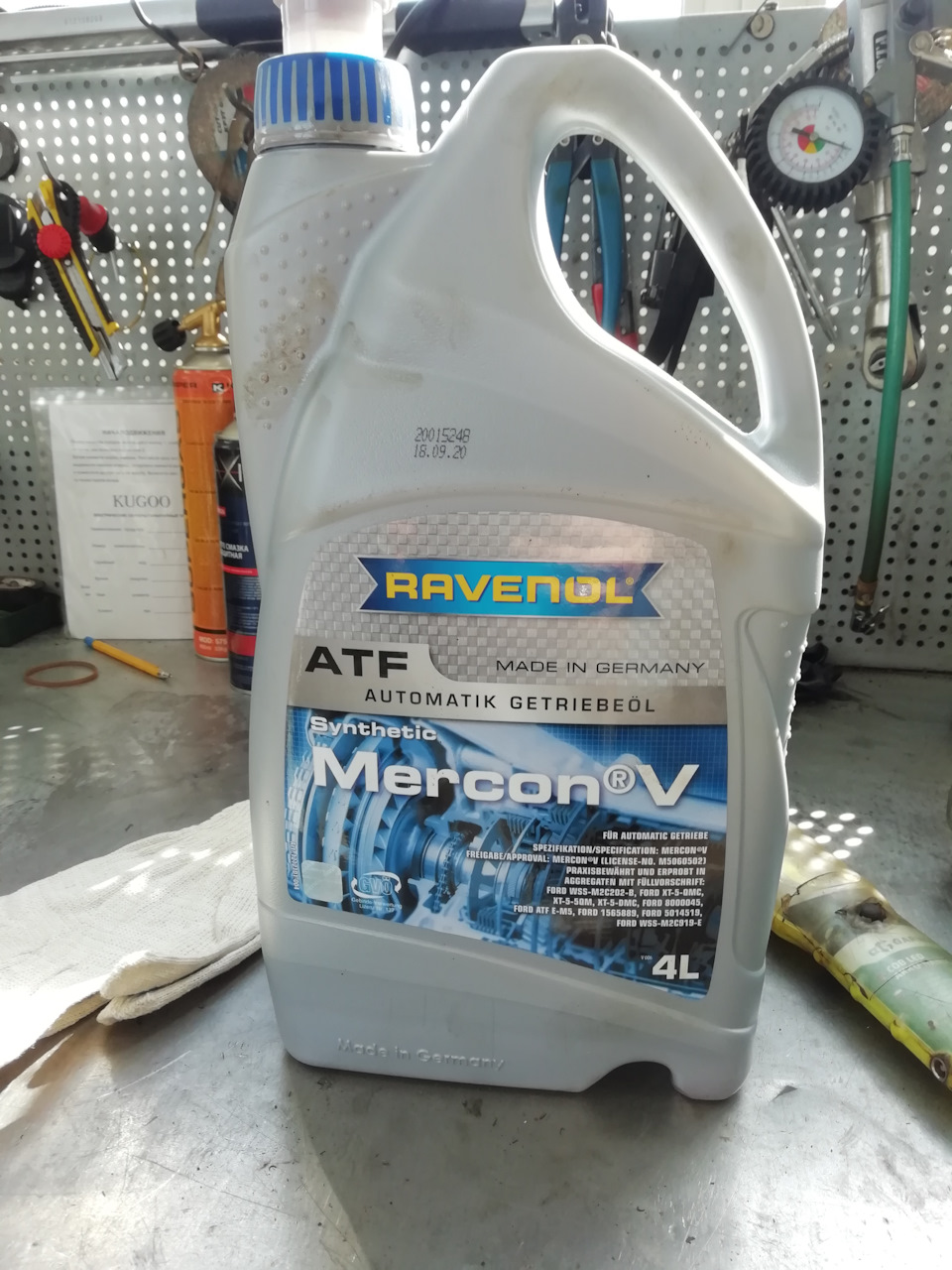 XT55QM жидкость ATF MERCON V Ford | Запчасти на DRIVE2