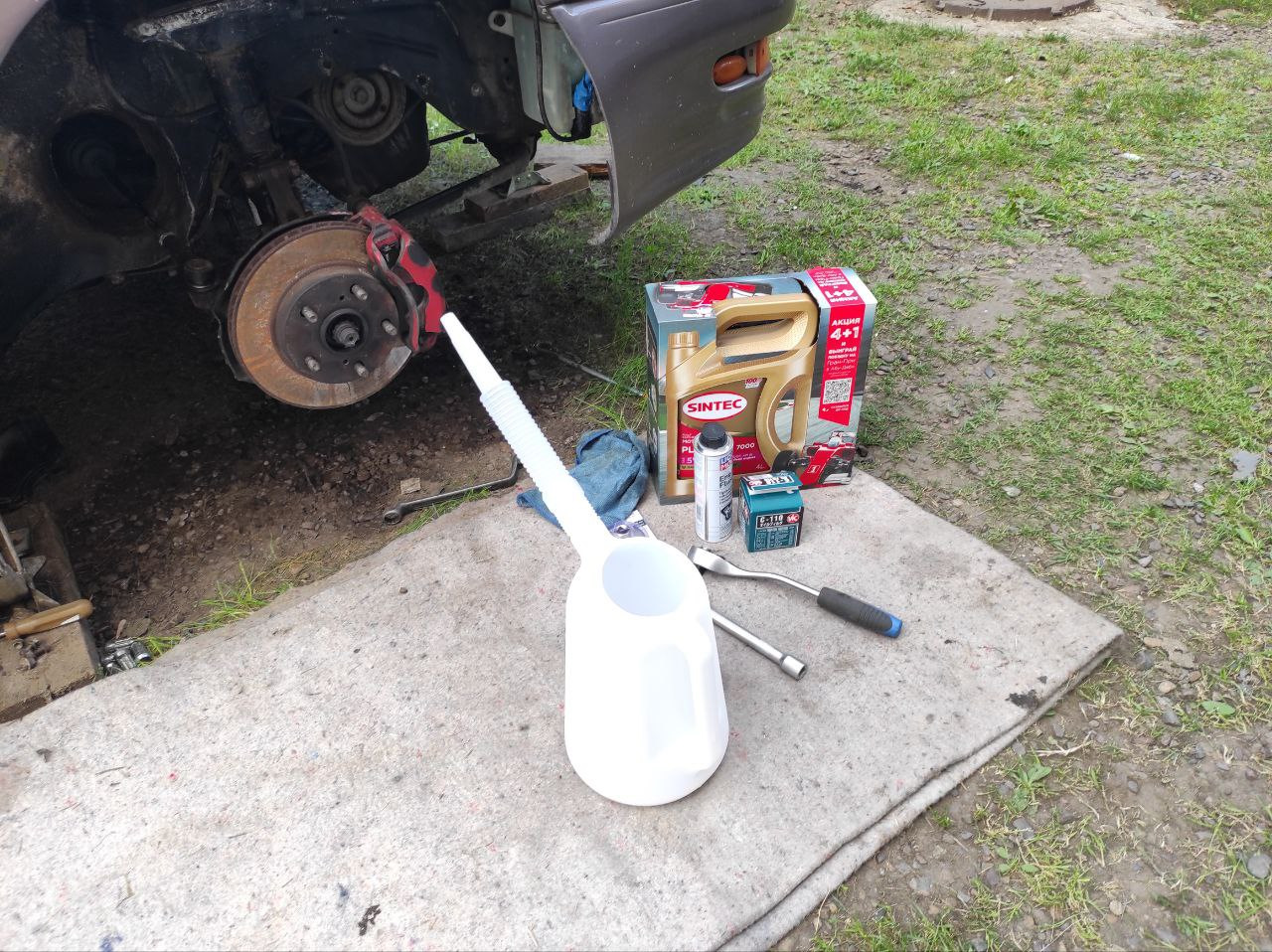 Промывка Liqui Moly Engine Flush — Toyota Camry (V30), 2 л., 1993 года