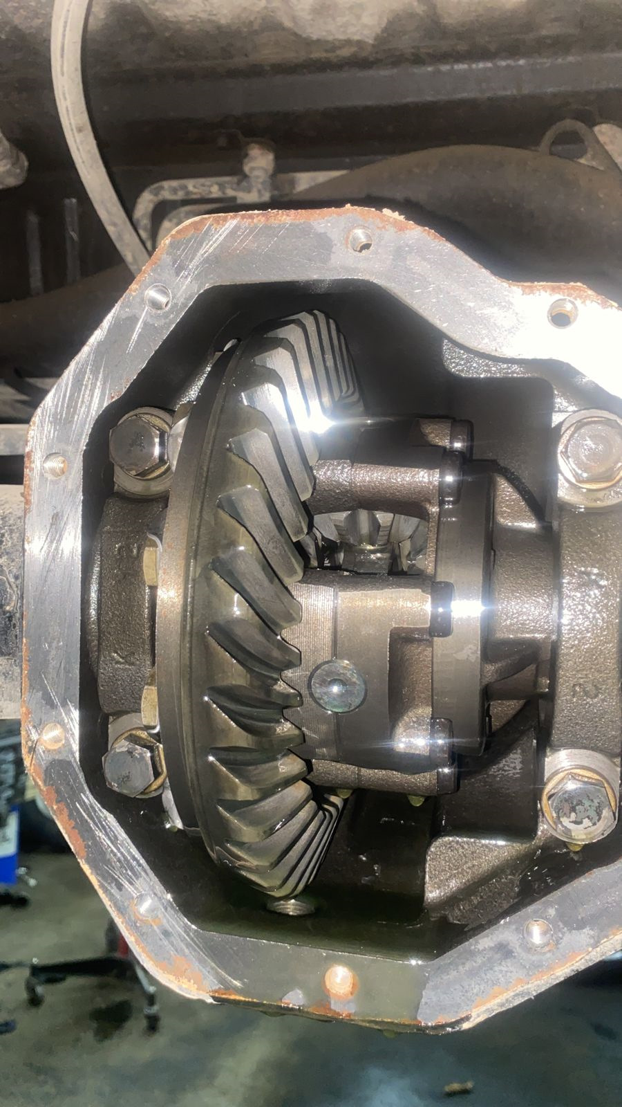 LSD в задний мост. — Daihatsu Rugger (F70), 2,8 л, 1988 года | тюнинг ...