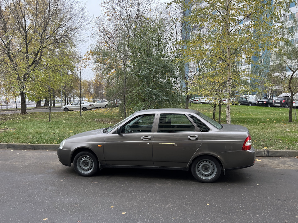 Сильно ли просели пружины ? — Lada Приора седан, 1,6 л, 2014 года ...
