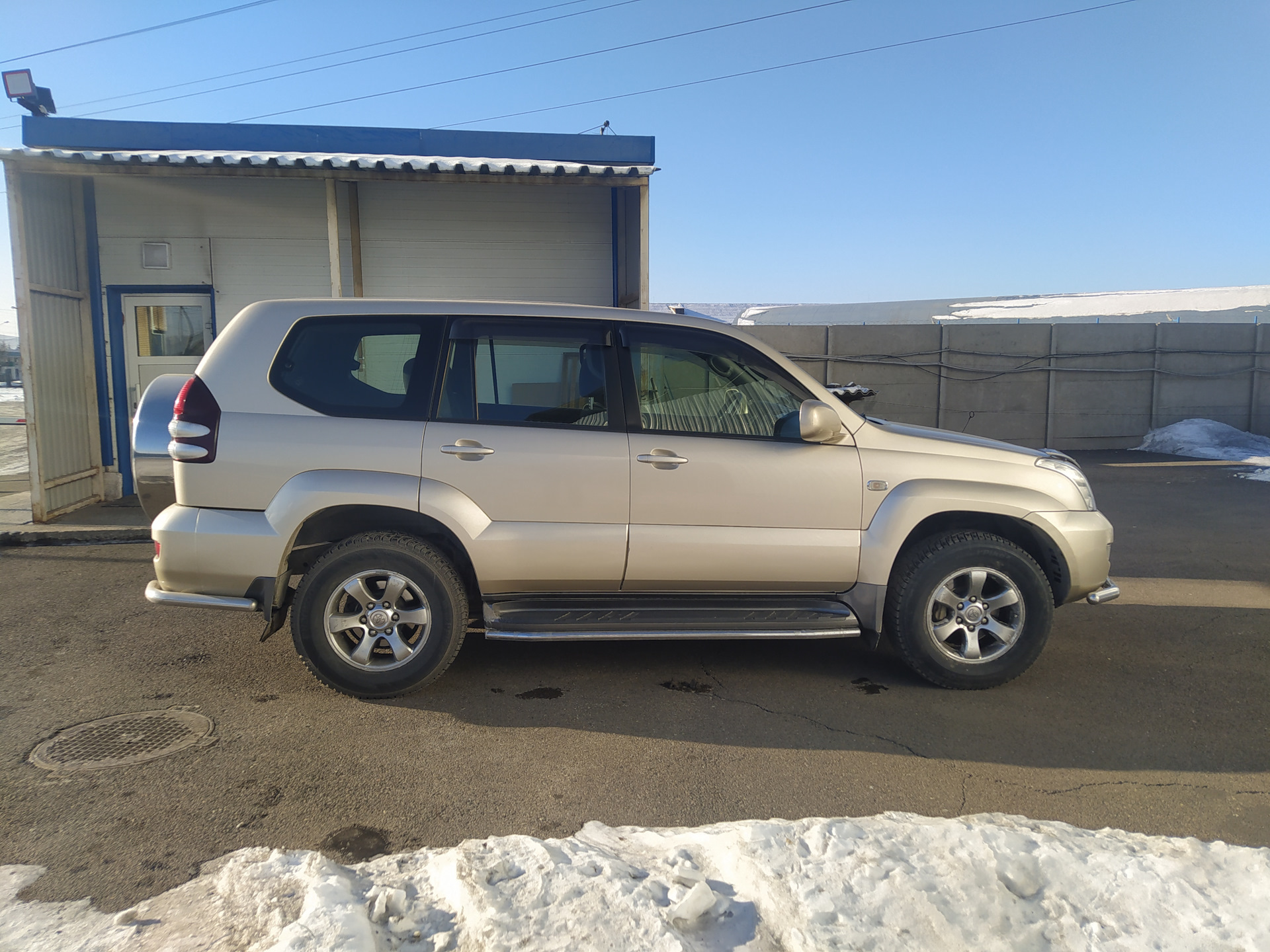 Toyota land cruiser prado масло