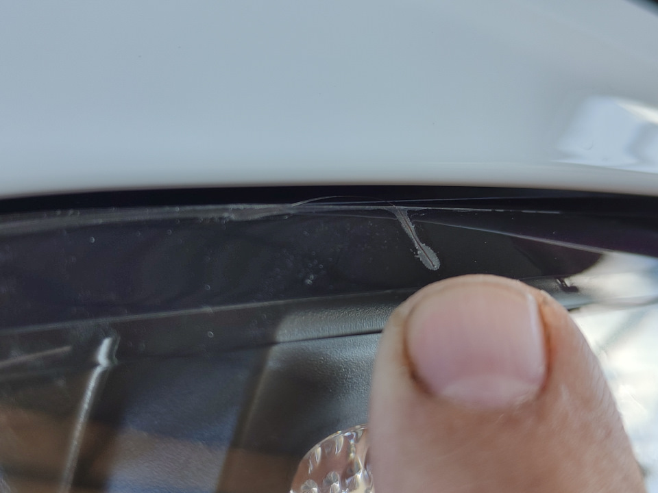 Наклеил бронепленку на фары, глянец в салоне, а также гибридное "стекло ...