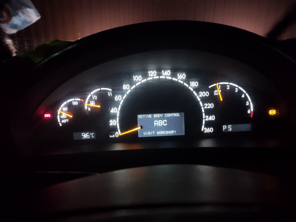 Высветилась ошибка abs — Mercedes-Benz S-Class (W220), 3,2 л, 2000 года ...