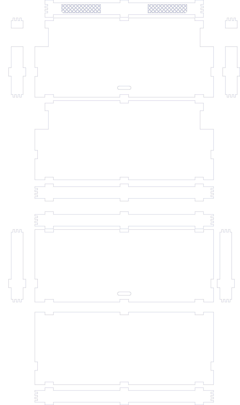 чертеж пола — Lada Vesta (1G)