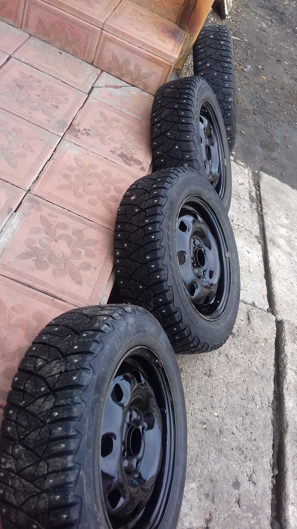 Сезонная смена колес — не как всегда. — Hyundai Getz, 1,4 л., 2010 года ...