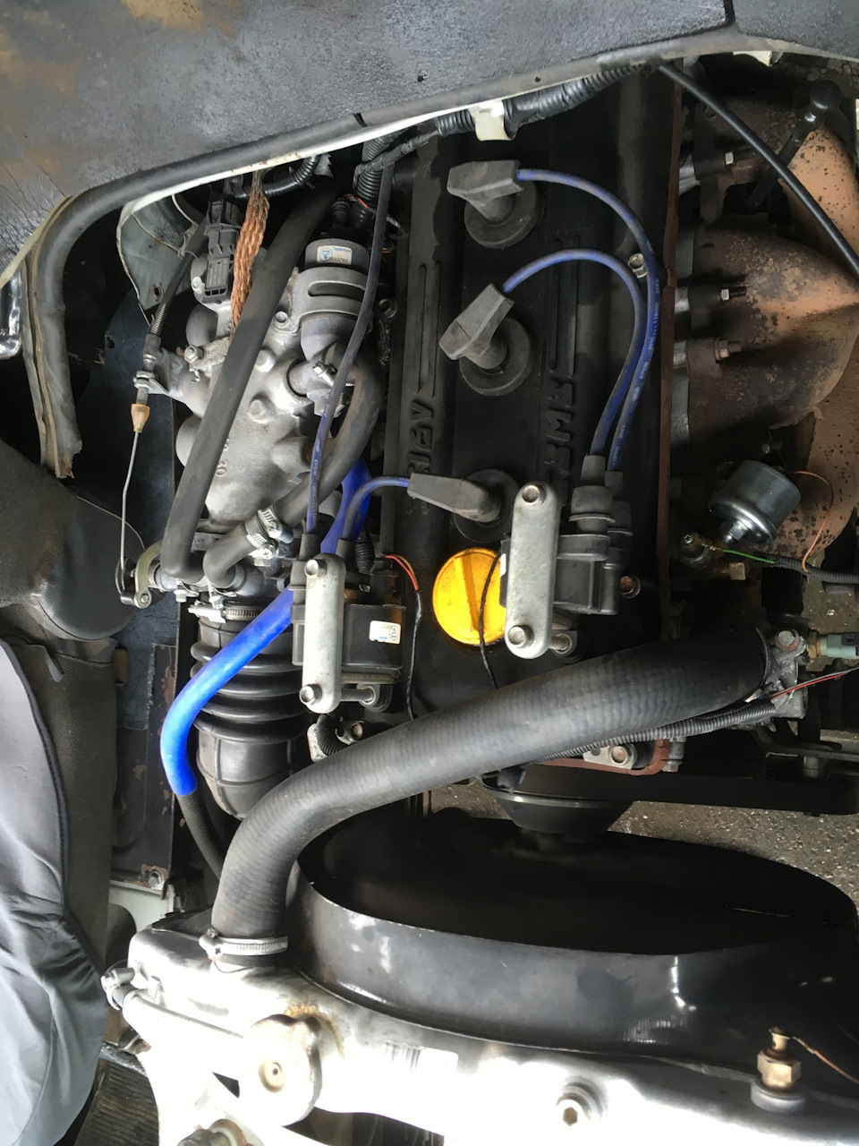 Обрыв цепи ЗМЗ 409 — УАЗ 452, 2,7 л, 2012 года | поломка | DRIVE2