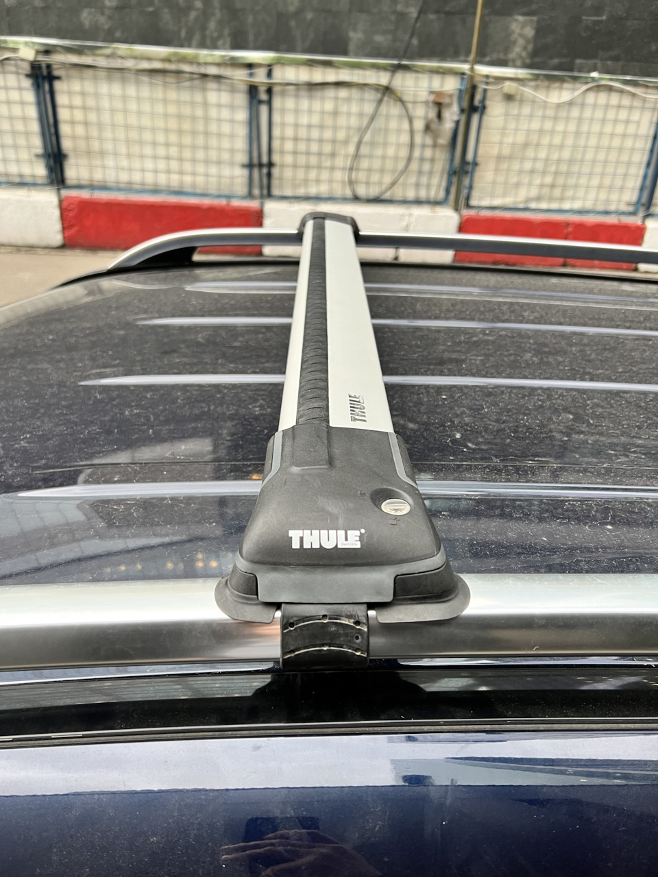 Поперечены Thule на рейлинги — Mercedes-Benz GLK-Class (X204), 2 л ...