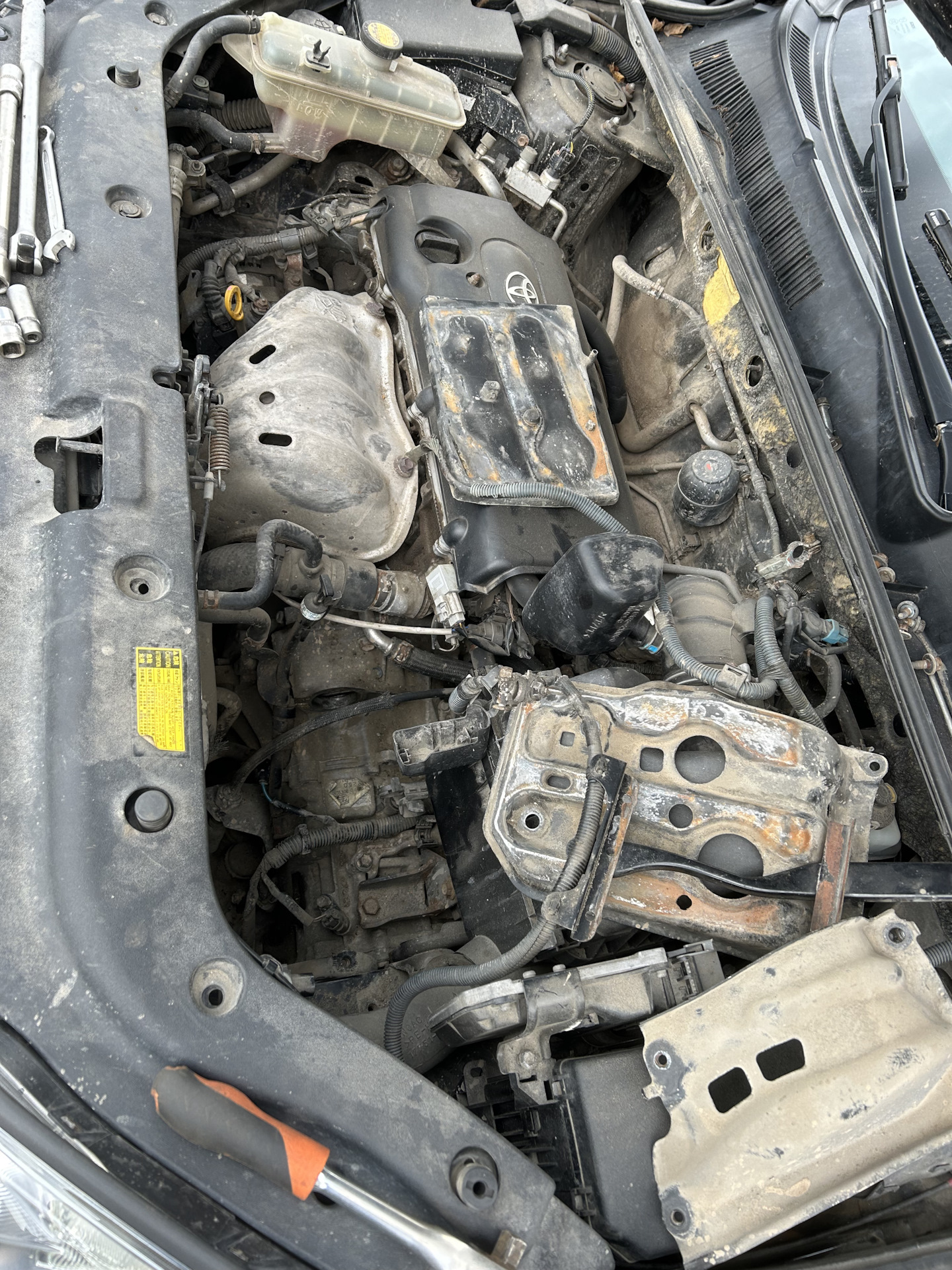 Внеплановое ТО стартера — Toyota RAV4 (III), 2,4 л, 2010 года | своими ...