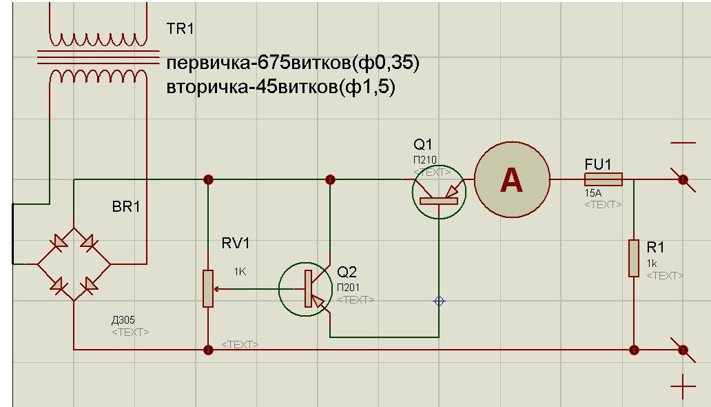 Схема регулятор напряжения на п210 схема