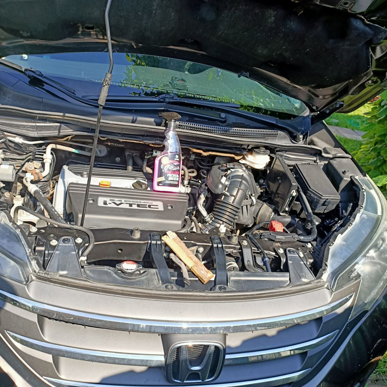 Мойка ДВС и замена воздушного фильтра — Honda CR-V (RM), 2,4 л, 2013 ...