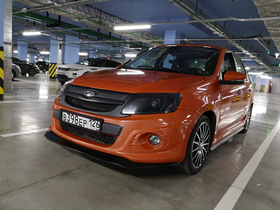 Lada Granta 1 Sport оранжевый