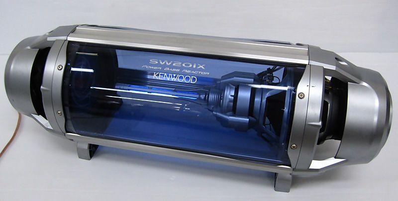 KENWOOD Power Bass SW201X 配線付き