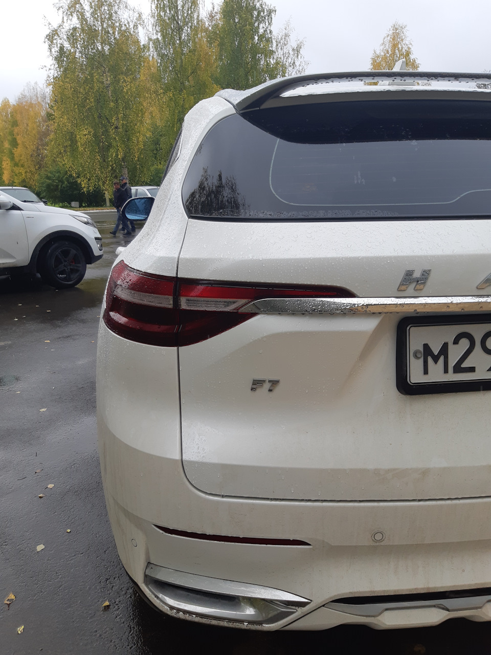 Как снять задний фонарь хавал ф7 Тонировка фонарей - Haval F7 (1G), 1,5 л, 2019 года тюнинг DRIVE2
