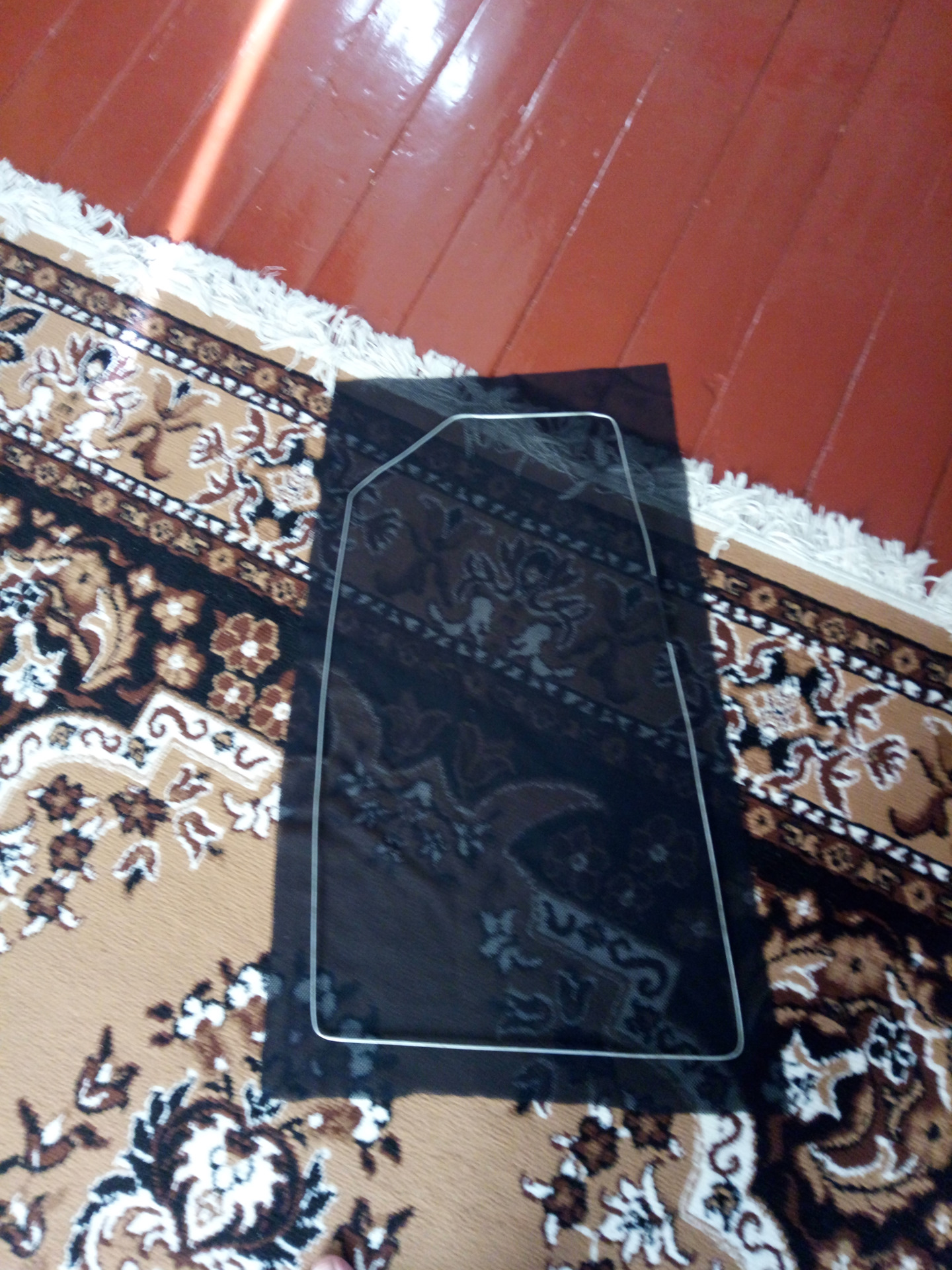 Каркасные автошторки своими руками — Volkswagen Polo Sedan, 1,6 л, 2014 ...