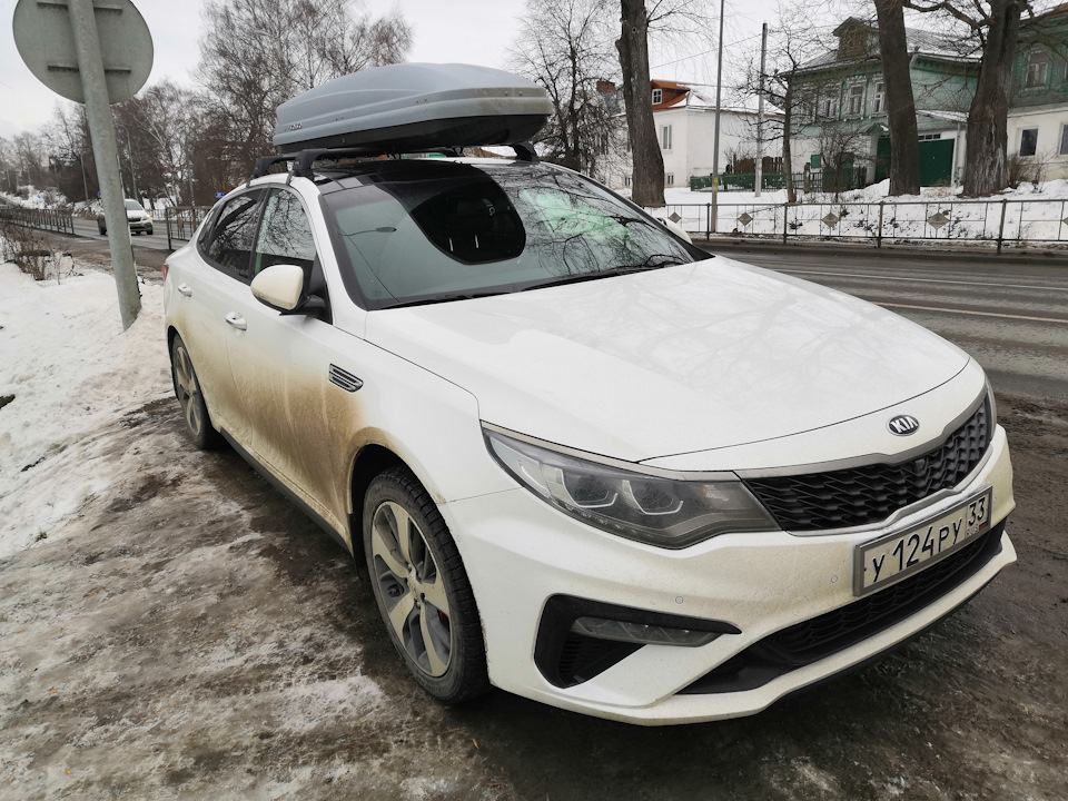 Багажник на крышу KIA Optima G л года аксессуары DRIVE