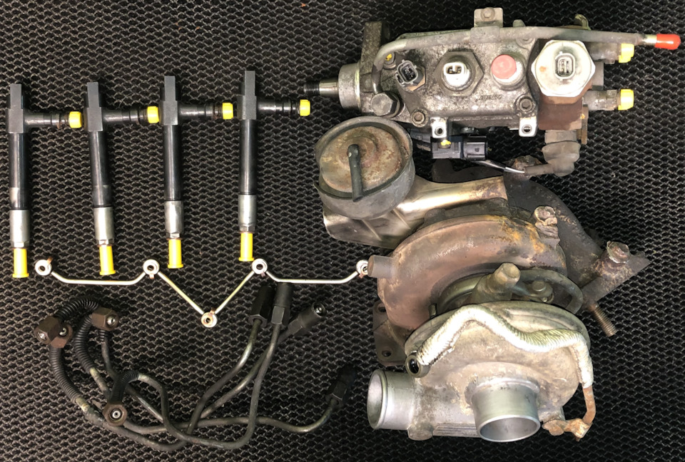 Комплект топливной аппаратуры и Турбо к Мазда 626, Мазда 323, Мазда ...