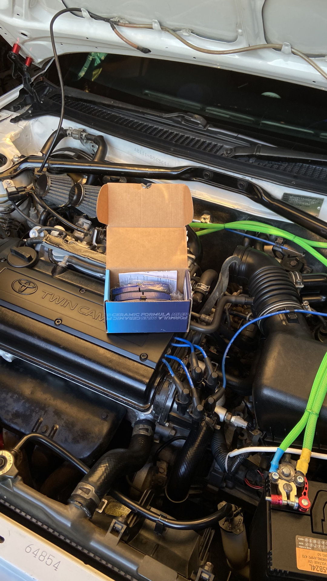 Колодки Miles Ceramic Pro — Toyota Corolla Levin (AE110/111), 1,6 л ...