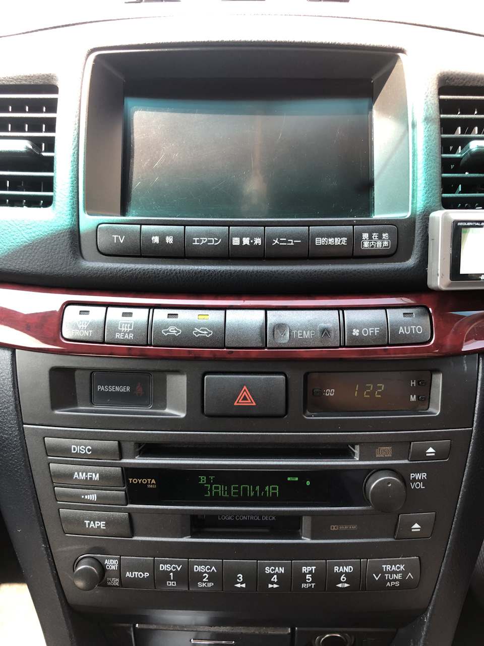 Темный пластик салона — Toyota Mark II (110), 2,5 л, 2003 года | тюнинг ...