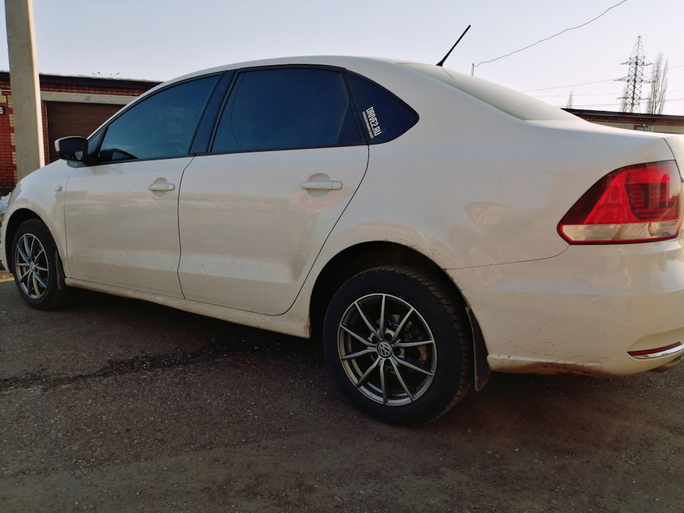 #50 Задние пружины Lesjofors 📥 — Volkswagen Polo Sedan, 1,6 л, 2017 ...