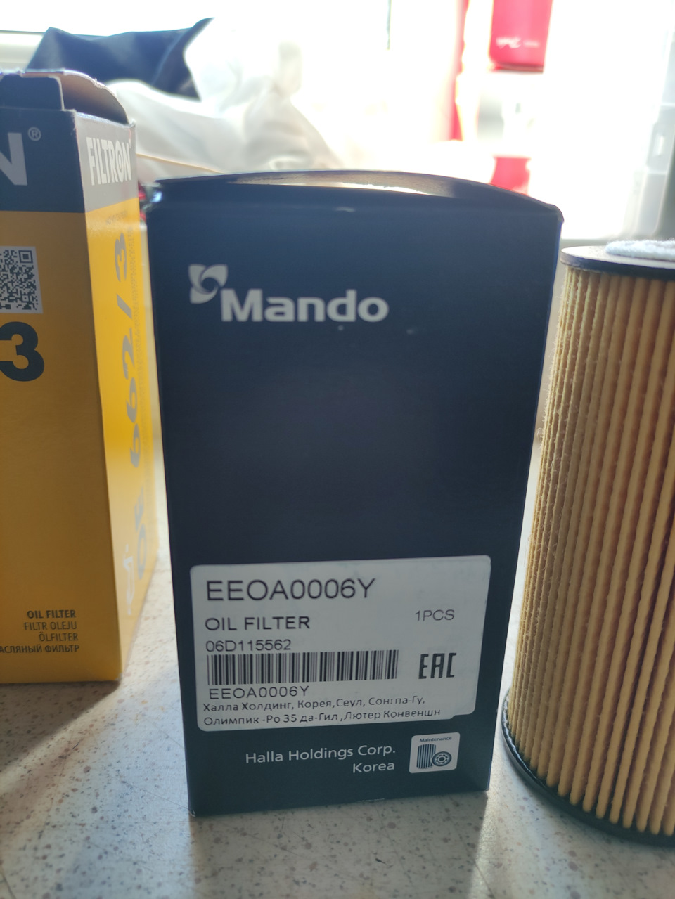 EEOA0006Y Масляный фильтр MANDO | Запчасти на DRIVE2