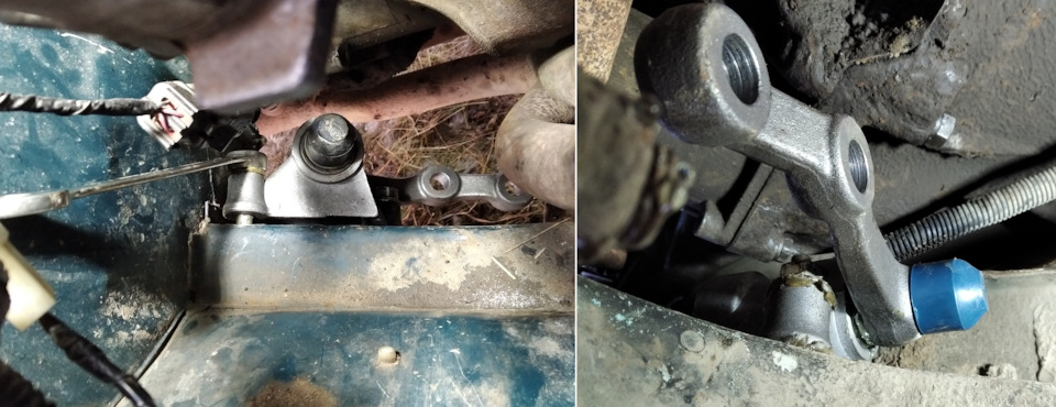 Замена маятникового рычага ВАЗ-2107 своими руками. Врезка тавотницы для ...