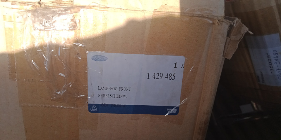 Пришло в коробке. Вот артикул. — Ford Ranger (1G)